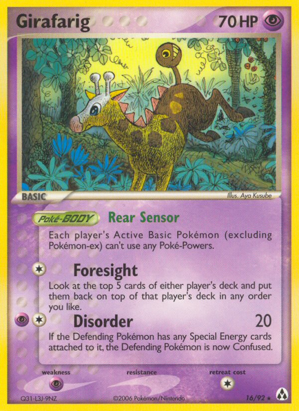 Girafarig (16/92) [EX: Legend Maker] | Deep Dive Games St. Marys