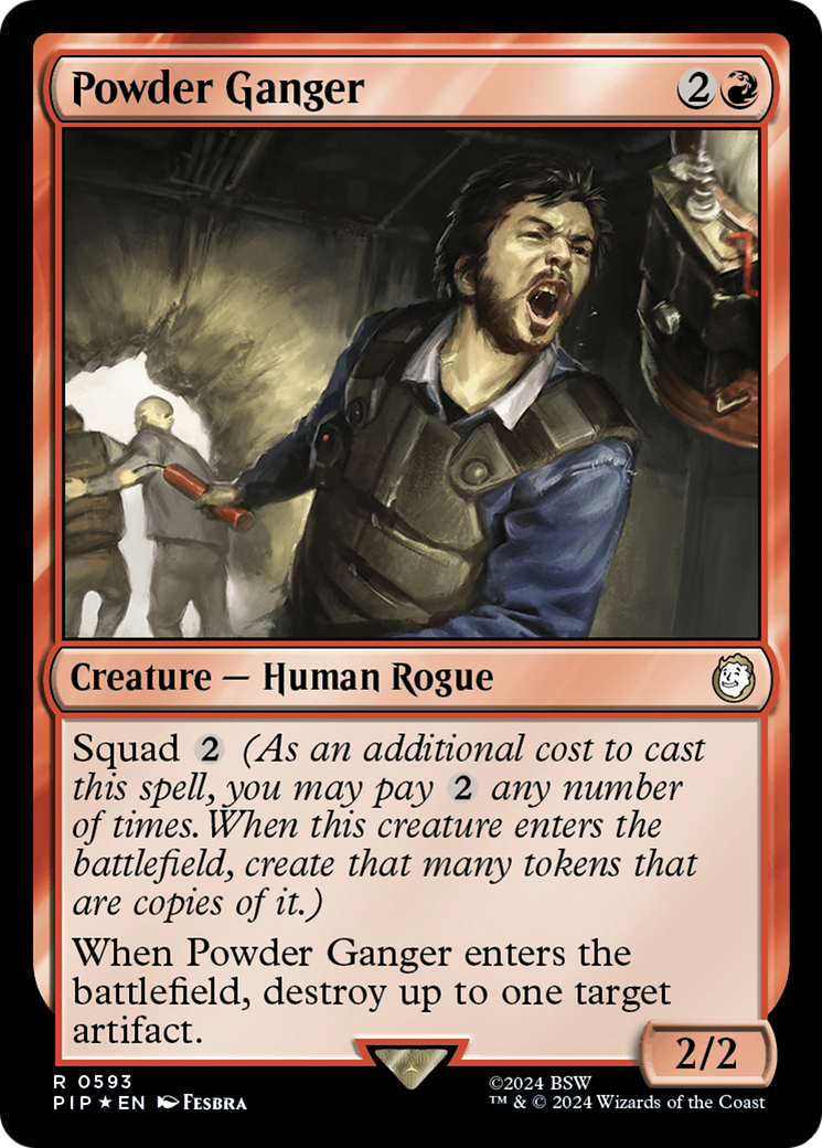 Powder Ganger (Surge Foil) [Fallout] | Deep Dive Games St. Marys