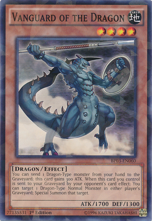 Vanguard of the Dragon [BP03-EN060] Shatterfoil Rare | Deep Dive Games St. Marys