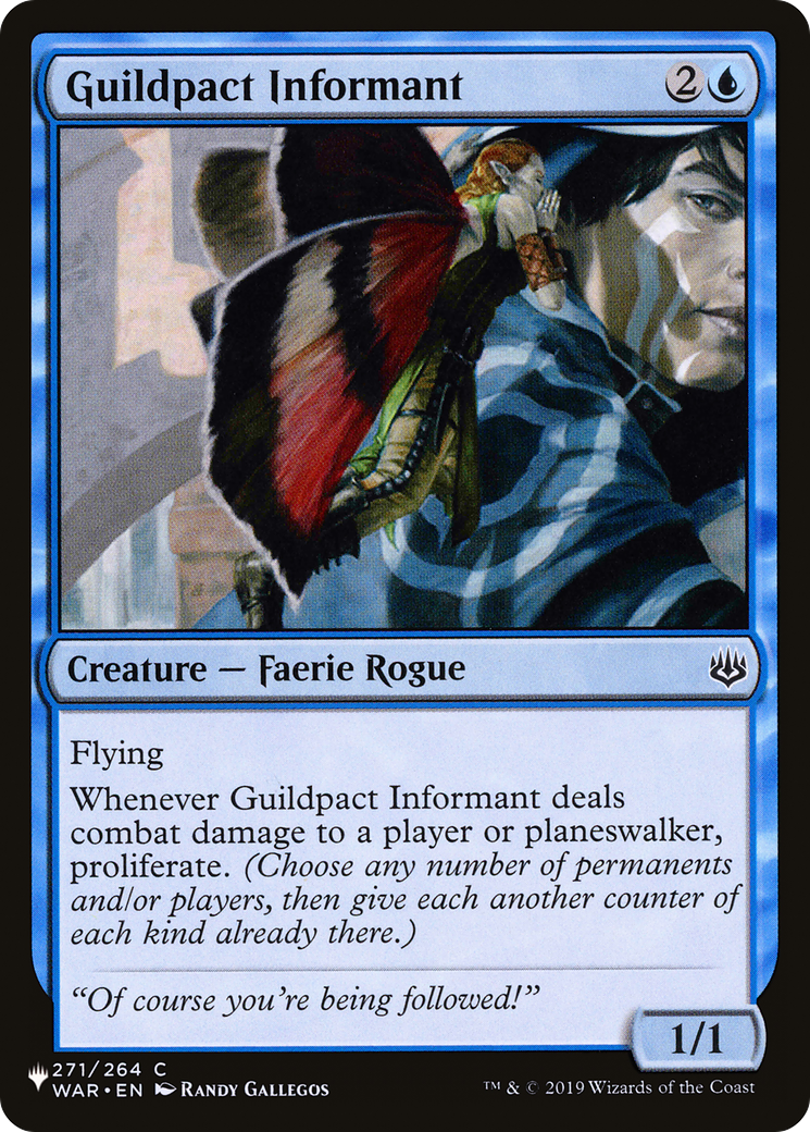 Guildpact Informant [The List] | Deep Dive Games St. Marys