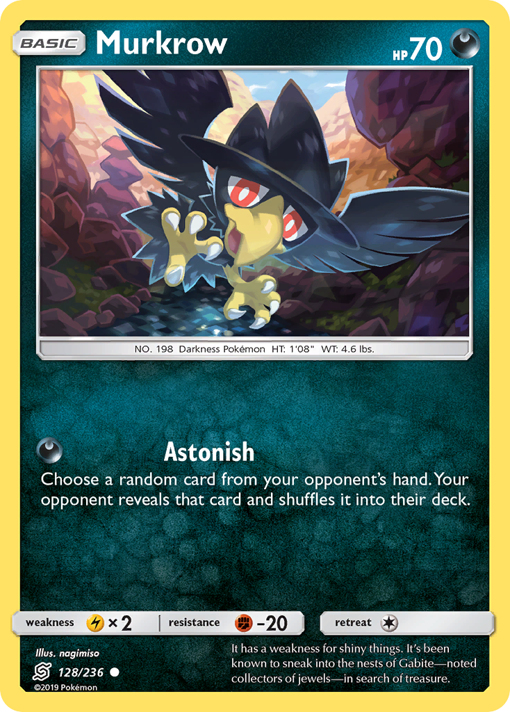 Murkrow (128/236) [Sun & Moon: Unified Minds] | Deep Dive Games St. Marys