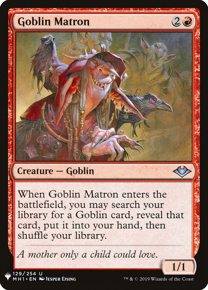Goblin Matron [Mystery Booster] | Deep Dive Games St. Marys