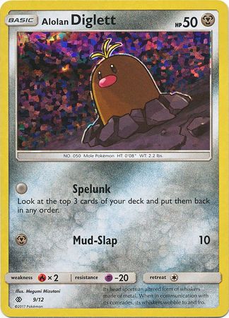 Alolan Diglett (9/12) [McDonald's Promos: 2017 Collection] | Deep Dive Games St. Marys