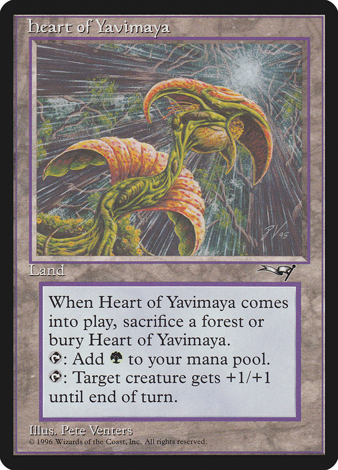 Heart of Yavimaya [Alliances] | Deep Dive Games St. Marys