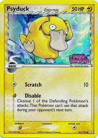 Psyduck (81/110) (Delta Species) (Stamped) [EX: Holon Phantoms] | Deep Dive Games St. Marys