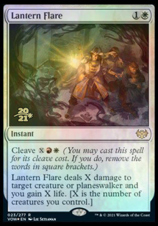 Lantern Flare [Innistrad: Crimson Vow Prerelease Promos] | Deep Dive Games St. Marys