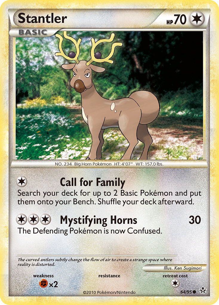 Stantler (64/95) [HeartGold & SoulSilver: Unleashed] | Deep Dive Games St. Marys