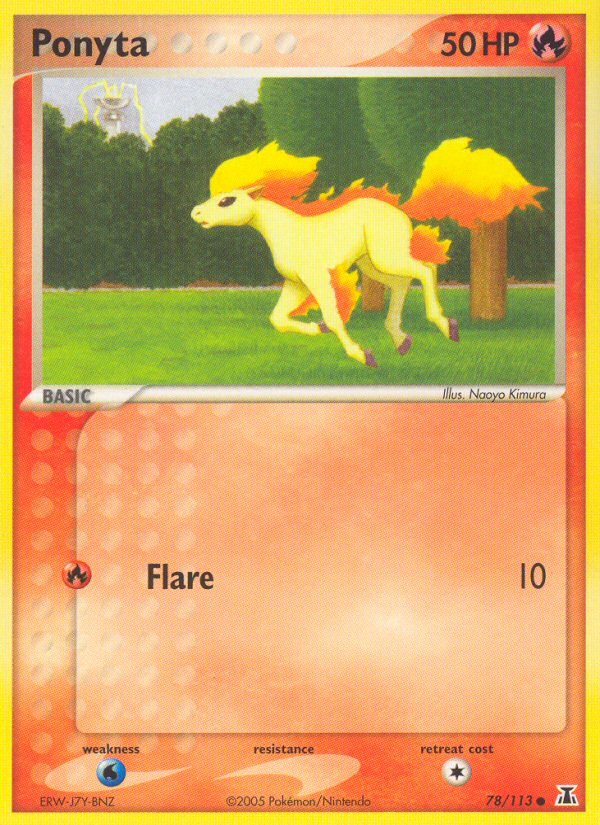 Ponyta (78/113) [EX: Delta Species] | Deep Dive Games St. Marys