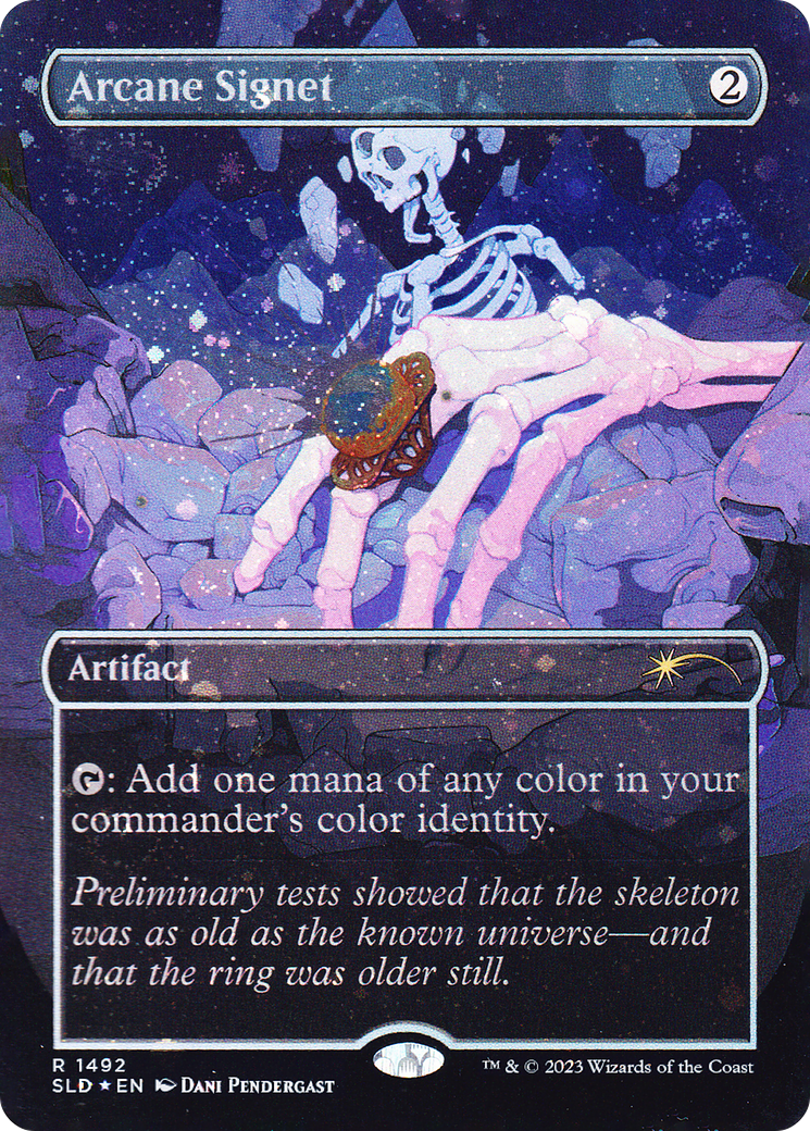 Arcane Signet (1492) (Galaxy Foil) [Secret Lair Drop Series] | Deep Dive Games St. Marys
