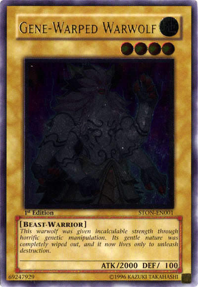 Gene-Warped Warwolf [STON-EN001] Ultimate Rare | Deep Dive Games St. Marys