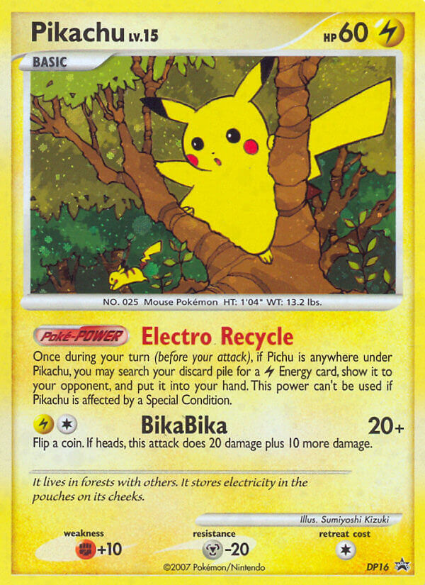 Pikachu (DP16) [Diamond & Pearl: Black Star Promos] | Deep Dive Games St. Marys