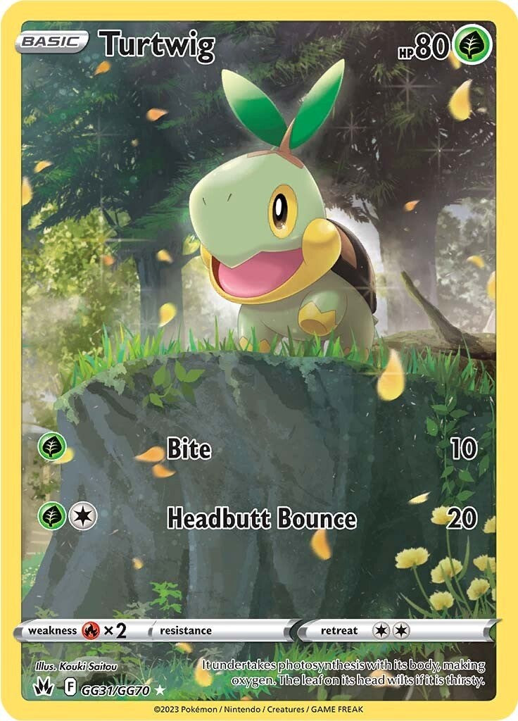 Turtwig (GG31/GG70) [Sword & Shield: Crown Zenith] | Deep Dive Games St. Marys