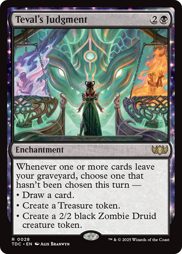 Teval's Judgment [Tarkir: Dragonstorm Commander] | Deep Dive Games St. Marys