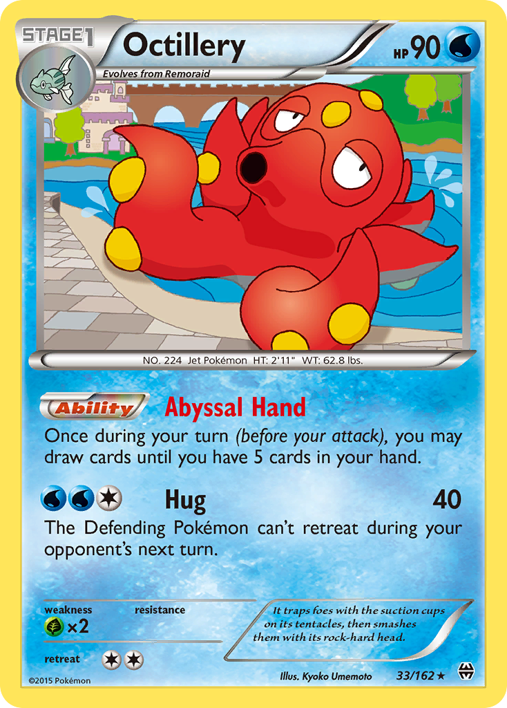 Octillery (33/162) [XY: BREAKthrough] | Deep Dive Games St. Marys