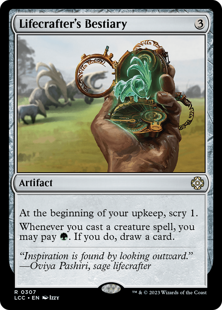 Lifecrafter's Bestiary [The Lost Caverns of Ixalan Commander] | Deep Dive Games St. Marys