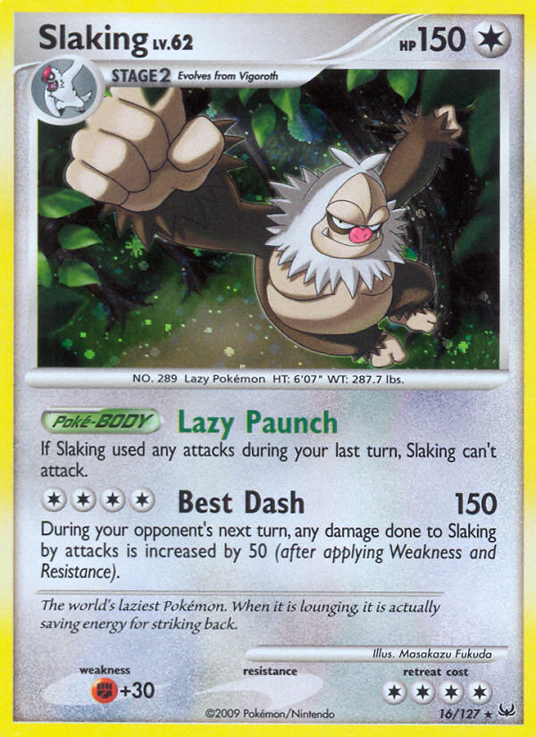 Slaking (16/127) [Platinum: Base Set] | Deep Dive Games St. Marys