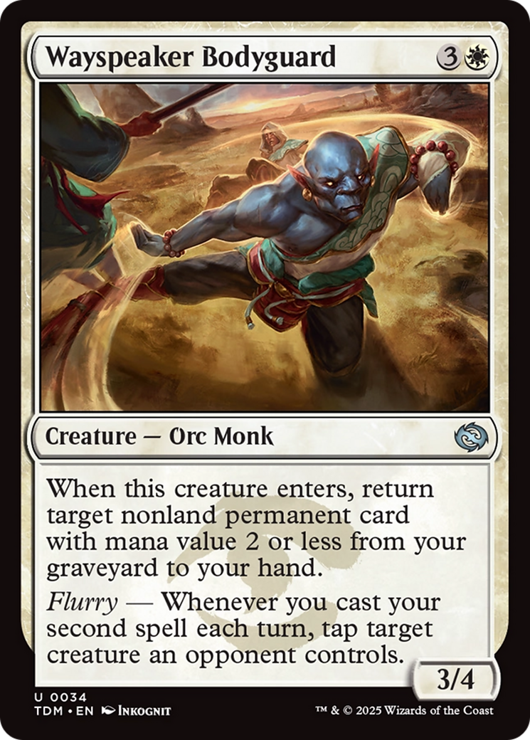 Wayspeaker Bodyguard [Tarkir: Dragonstorm] | Deep Dive Games St. Marys