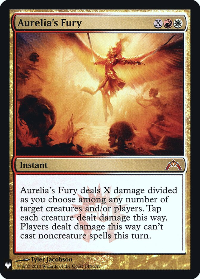 Aurelia's Fury [Mystery Booster] | Deep Dive Games St. Marys