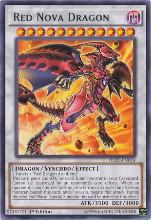 Red Nova Dragon [HSRD-EN024] Rare | Deep Dive Games St. Marys