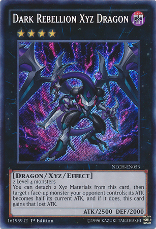 Dark Rebellion Xyz Dragon [NECH-EN053] Secret Rare | Deep Dive Games St. Marys