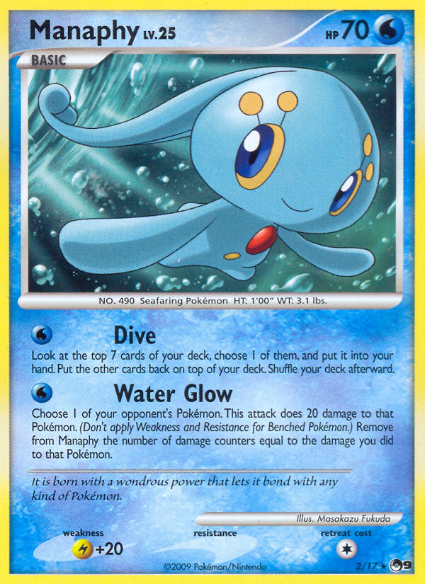 Manaphy (2/17) [POP Series 9] | Deep Dive Games St. Marys