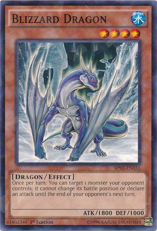 Blizzard Dragon [BP03-EN031] Shatterfoil Rare | Deep Dive Games St. Marys