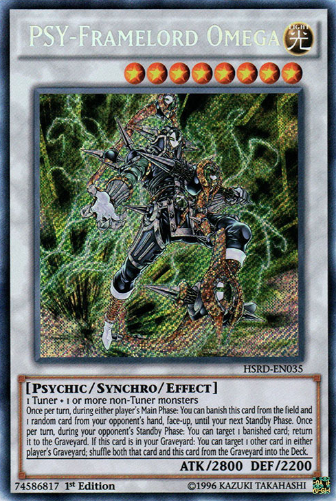 PSY-Framelord Omega [HSRD-EN035] Secret Rare | Deep Dive Games St. Marys