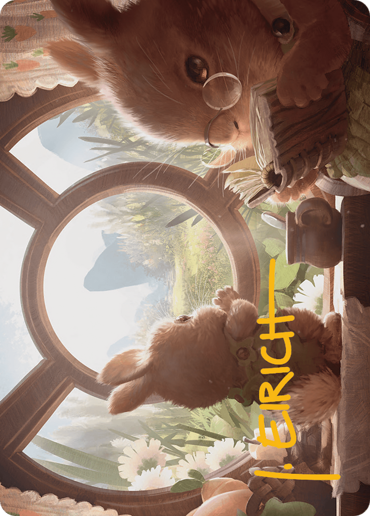 Farseek Art Card (Gold-Stamped Signature) [Bloomburrow Art Series] | Deep Dive Games St. Marys