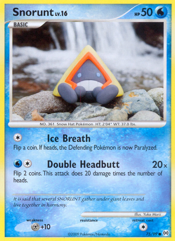 Snorunt (75/99) [Platinum: Arceus] | Deep Dive Games St. Marys