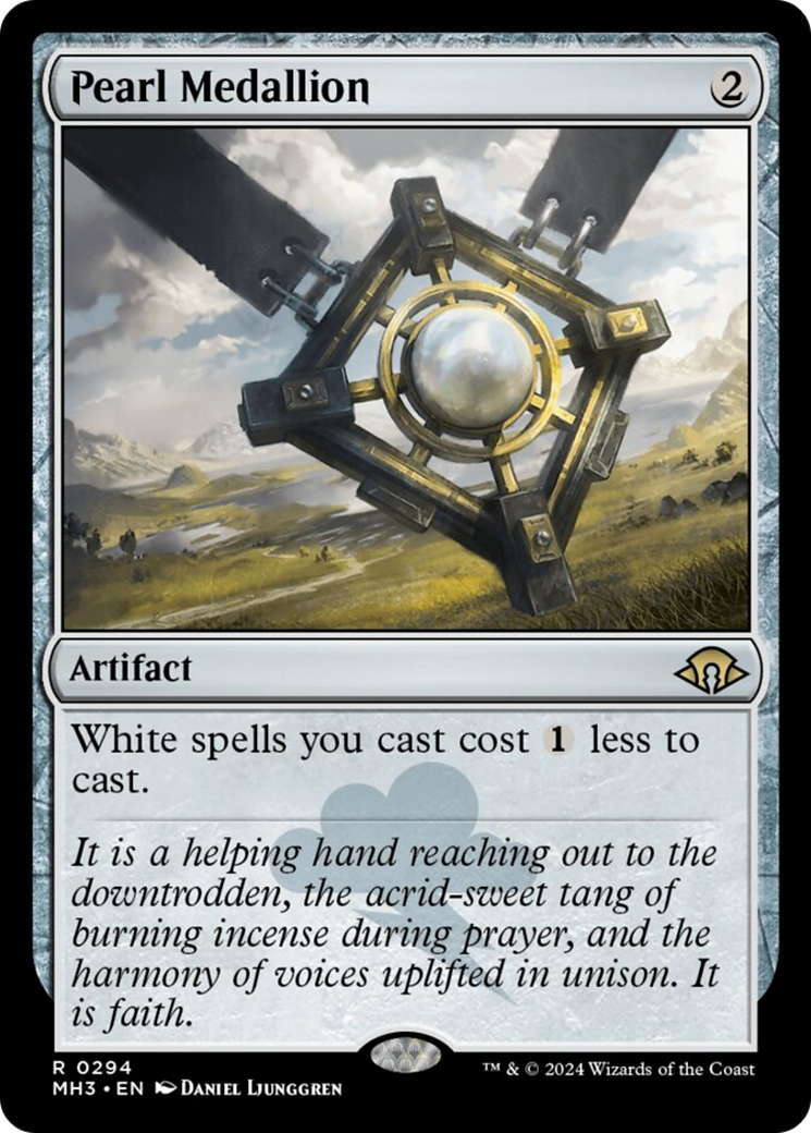 Pearl Medallion [Modern Horizons 3] | Deep Dive Games St. Marys