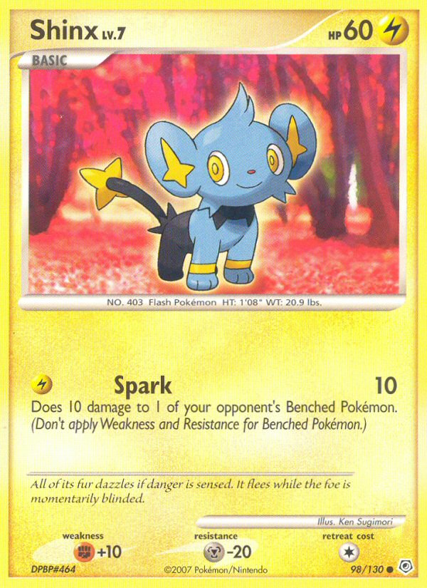 Shinx (98/130) [Diamond & Pearl: Base Set] | Deep Dive Games St. Marys