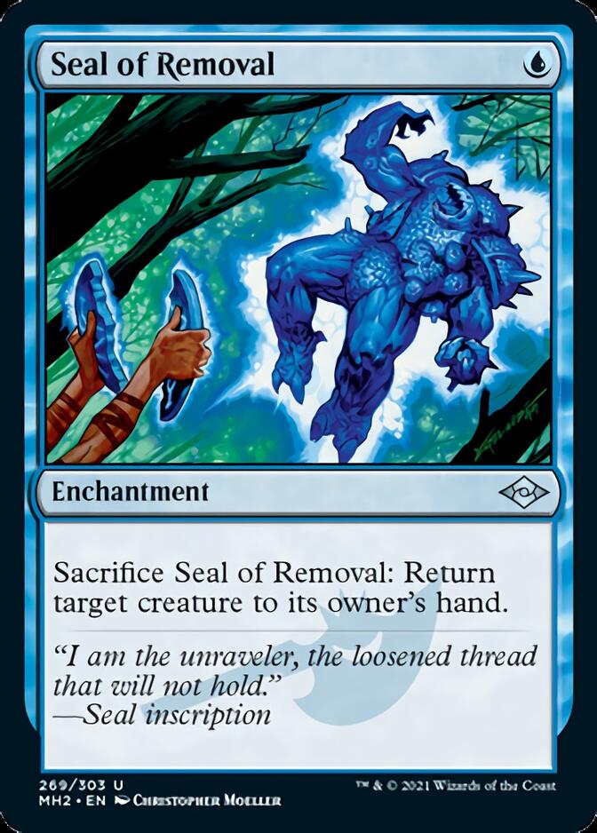 Seal of Removal (Foil Etched) [Modern Horizons 2] | Deep Dive Games St. Marys