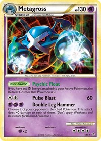 Metagross (4/95) (Cracked Ice Holo) (Theme Deck Exclusive) [HeartGold & SoulSilver: Unleashed] | Deep Dive Games St. Marys