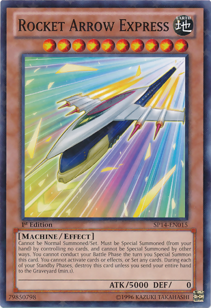 Rocket Arrow Express [SP14-EN015] Starfoil Rare | Deep Dive Games St. Marys