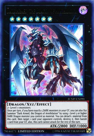 Dark Armed, the Dragon of Annihilation [JUMP-EN090] Ultra Rare | Deep Dive Games St. Marys