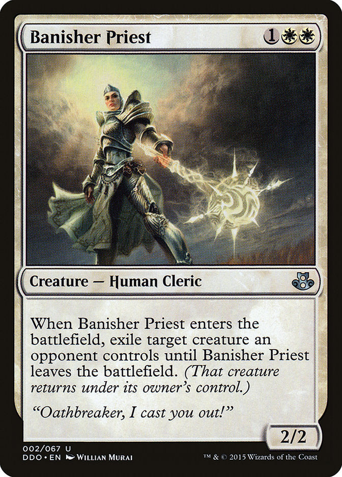 Banisher Priest [Duel Decks: Elspeth vs. Kiora] | Deep Dive Games St. Marys