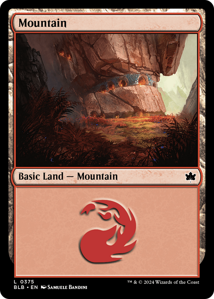 Mountain (0375) [Bloomburrow] | Deep Dive Games St. Marys