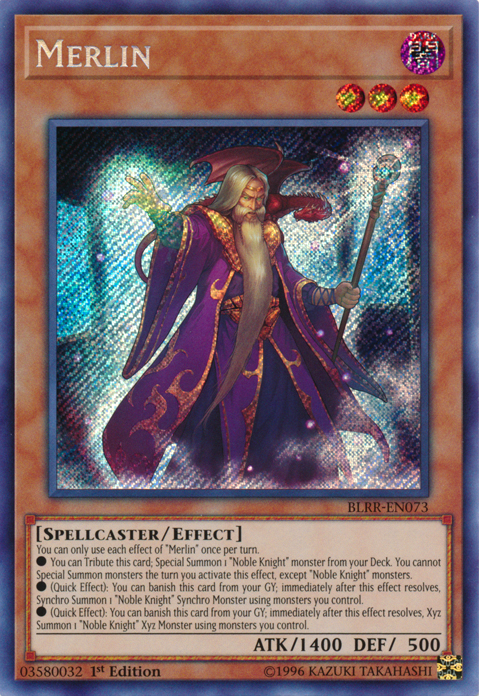 Merlin [BLRR-EN073] Secret Rare | Deep Dive Games St. Marys