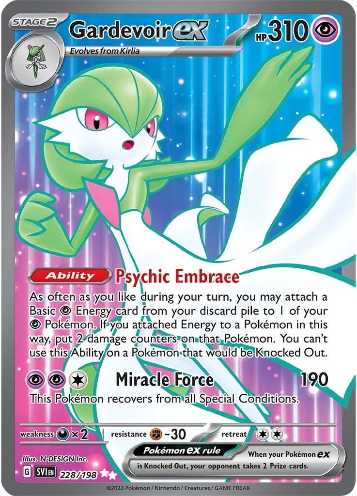 Gardevoir ex (228/198) [Scarlet & Violet: Base Set] | Deep Dive Games St. Marys