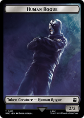 Human Rogue // Beast Double-Sided Token [Doctor Who Tokens] | Deep Dive Games St. Marys