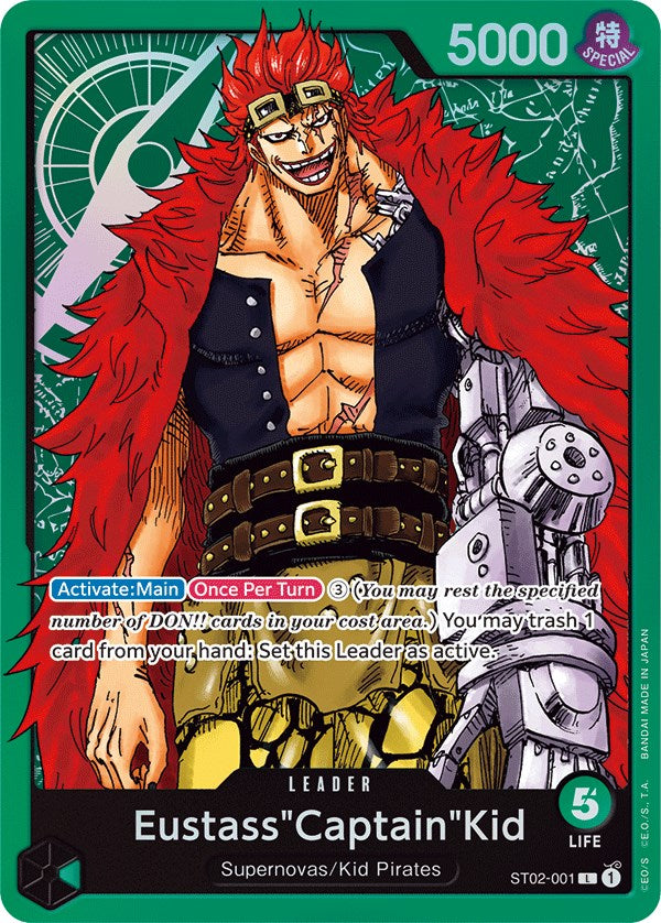 Eustass"Captain"Kid (001) [Starter Deck: Worst Generation] | Deep Dive Games St. Marys