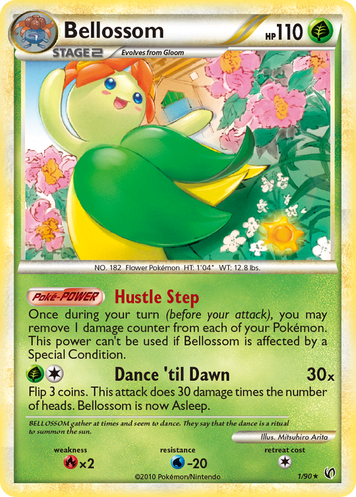 Bellossom (1/90) [HeartGold & SoulSilver: Undaunted] | Deep Dive Games St. Marys