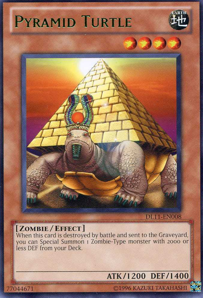 Pyramid Turtle (Green) [DL11-EN008] Rare | Deep Dive Games St. Marys