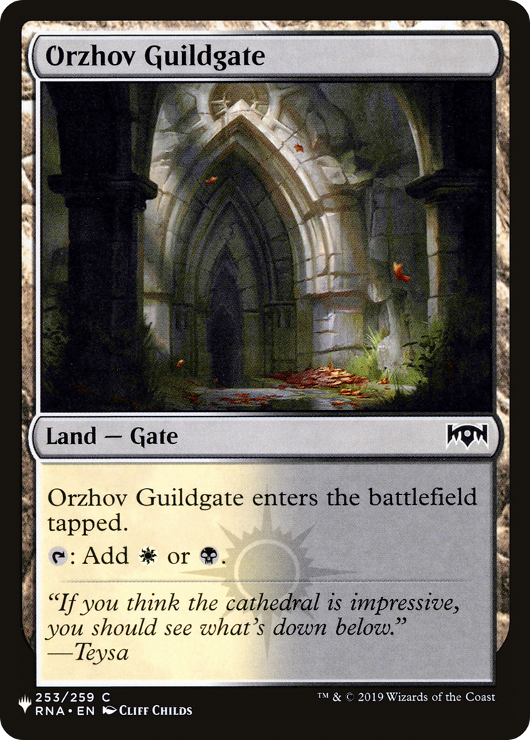 Orzhov Guildgate (253) [The List] | Deep Dive Games St. Marys