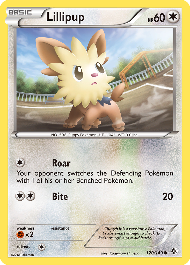 Lillipup (120/149) [Black & White: Boundaries Crossed] | Deep Dive Games St. Marys