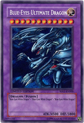 Blue-Eyes Ultimate Dragon [RP01-EN000] Secret Rare | Deep Dive Games St. Marys