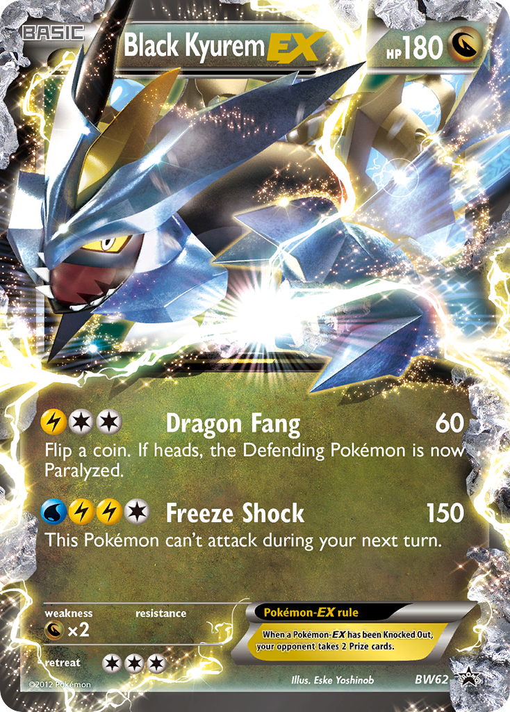 Black Kyurem EX (BW62) [Black & White: Black Star Promos] | Deep Dive Games St. Marys