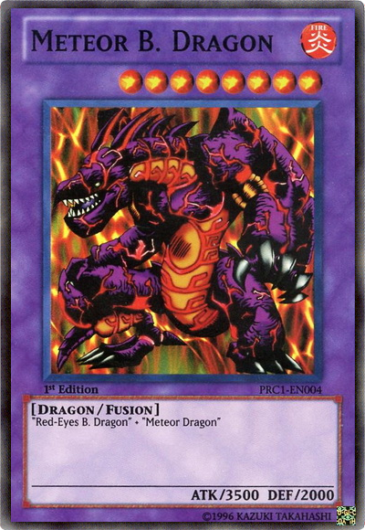 Meteor B. Dragon [PRC1-EN004] Super Rare | Deep Dive Games St. Marys