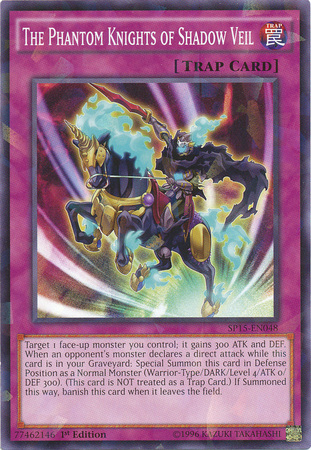 The Phantom Knights of Shadow Veil [SP15-EN048] Shatterfoil Rare | Deep Dive Games St. Marys