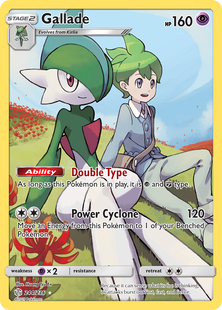 Gallade (244/236) [Sun & Moon: Cosmic Eclipse] | Deep Dive Games St. Marys